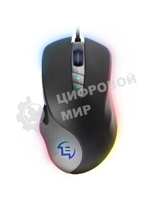 Мышь проводная SVEN RX-G970 черный, 4000 dpi, USB, кнопки - 7