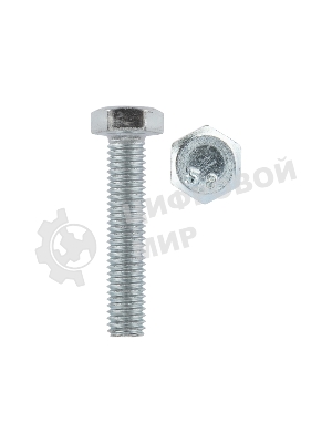 Болт шестигранный Kranz DIN 933, 10х45, упаковка поставщика (24 кг./700 шт.)