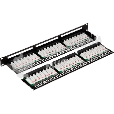 Патч-панель Lanmaster TWT-PP48/1U-U6 19