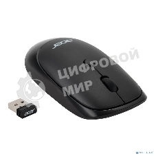 Мышь беспроводная Acer OMR137 черный, 1600 dpi, радиоканал, USB, кнопки - 4
