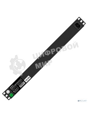 Блок розеток горизонтальный ExeGate ServerPro PDU-19H702 Al-7S-C14-SW-O, 19