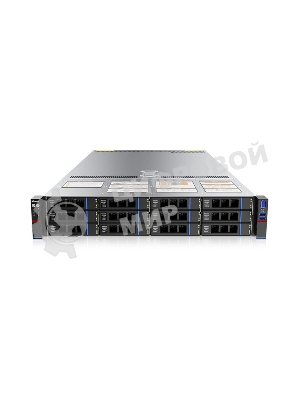 Серверная Платформа Gooxi SL201-D12R-NV-G4 2U Direct-attached Backplane 12_2.5/3.5 SAS/SATA/NVMe Hard Drive Bay Eagle-stream Server Barebone + 800W CRPS modules + standard rail kit