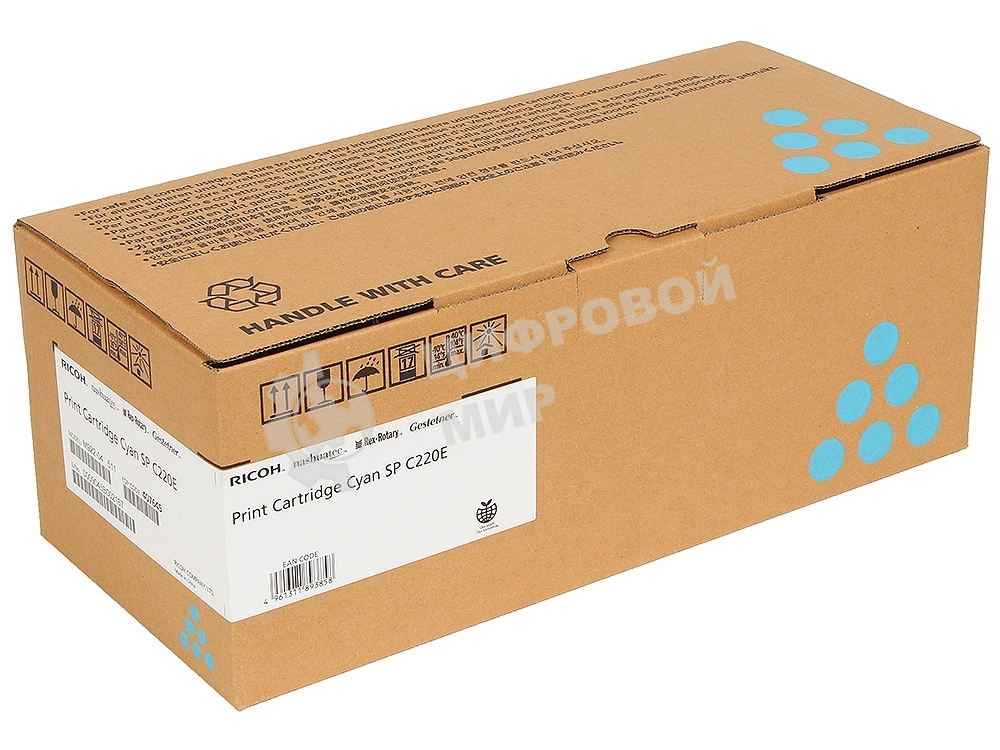 Картридж лазерный Ricoh тип SP C220 голубой для Aficio SP C220S/C221SF/C222SF/ SP C220N/C221N/C222DN 2300 отп.