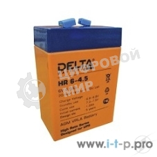 Батарея для ИБП Delta HR 6-4.5 (6V, 4.5Ah)
