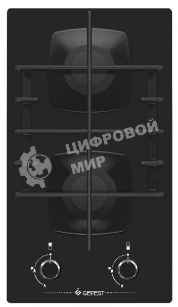 Газовая варочная панель Gefest ПВГ 2002 черный