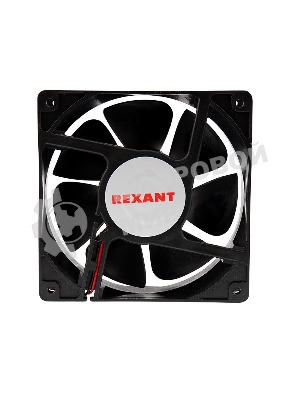 Вентилятор для корпуса Rexant RХ 12038MS 12 VDC черный, 120 мм, 2300 об/мин, 36 дБ, 2 pin