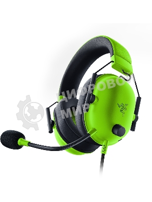 Гарнитура Razer Blackshark V2 X зеленый, проводная, 3.5 мм