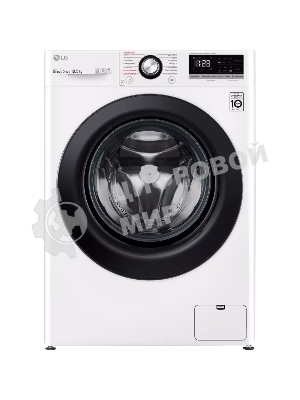 Стиральная машина LG TW4V3RS6W белый, загрузка фронтальная 10,5 кг, 1400 об/мин., класс: А