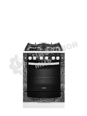Плита газовая Gefest ПГ 6500-02 0113 черный, конфорок 4 шт, духовка 52 л, 60 см x 85 см x 60 см