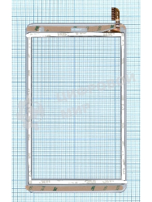 Сенсорное стекло (тачскрин) Turbopad Kids 8, белое