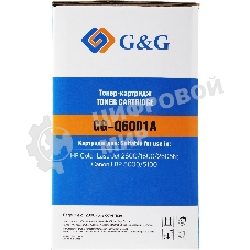Картридж лазерный G&G GG-Q6001A голубой (2000 стр.) для HP CLJ 1600/2600/2605N, LBP 5000/5100