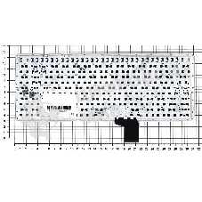 Клавиатура для ноутбука Asus K401L A401 черная