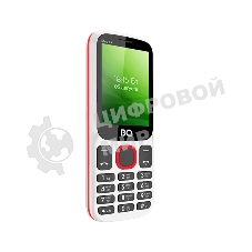 Мобильный телефон BQ 2440 Step L+ белый/красный