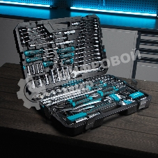 Набор инструментов Gross 115 пред., 120 зубьев, CrV, 1/4