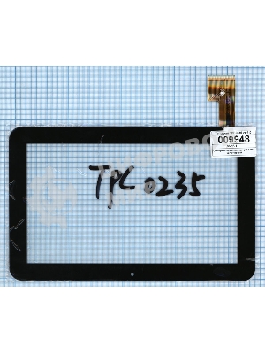 Сенсорное стекло (тачскрин) TPC0235 v.1.0, черное