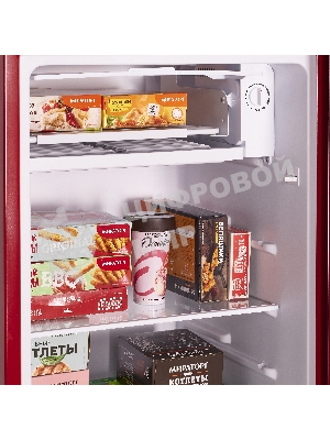 Холодильник Maunfeld MFF83RR красный однокамерный 85л