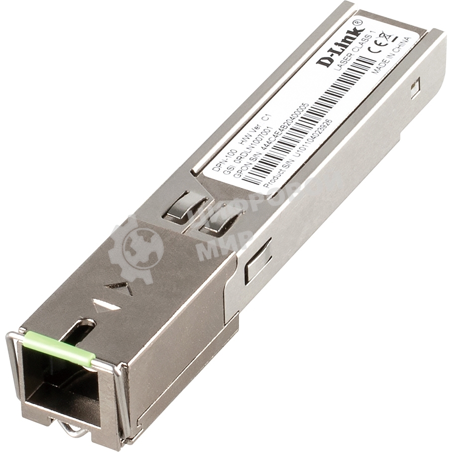 Трансивер DPN-100 GPON ONT Class B+ SFP Transceiver, SC/APC, Single-mode, Tx: 1310nm, Rx: 1490nm, 20KM