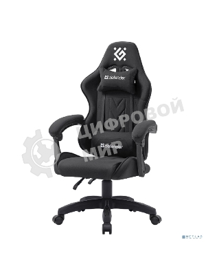 Кресло Defender Breeze черный, ткань, 120 кг