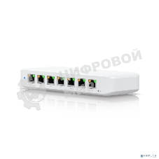 Коммутатор Ubiquiti UniFi Switch Ultra PoE-коммутатор, 8х 1G RJ45, раздача 42 Вт