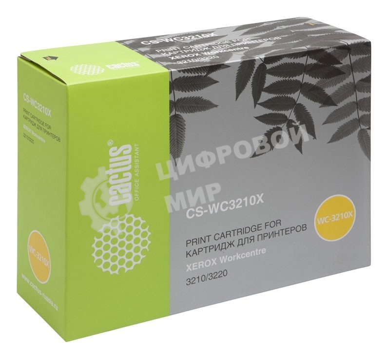 Картридж лазерный Cactus CS-WC3210X (106R01487) черный (4100 стр.) для Xerox WorkCentre 3210/3220