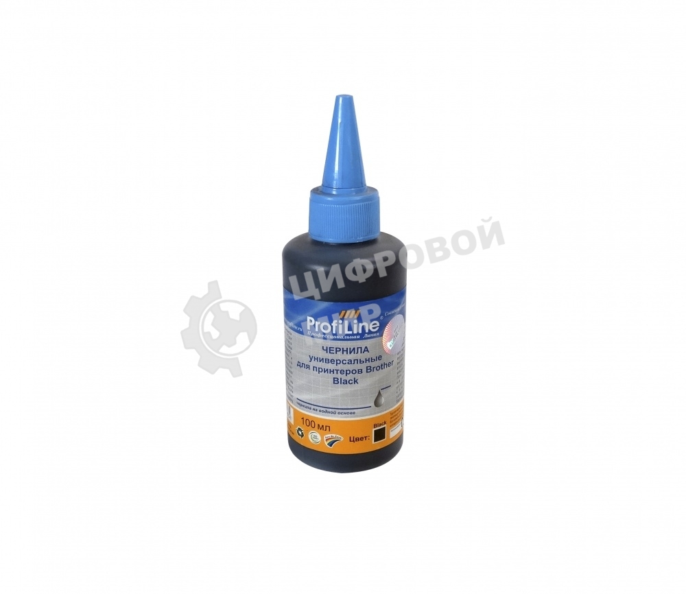 Чернила ProfiLine для принтеров Brother универсальные черный 100 мл водн