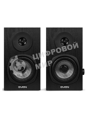Акустическая система SVEN SPS-575 2.0 черный 6Вт