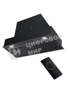 Вытяжка встраиваемая Maunfeld Fantasy Light 60 черная, 59.7 см, 800 куб. м/ч, 52 дБ