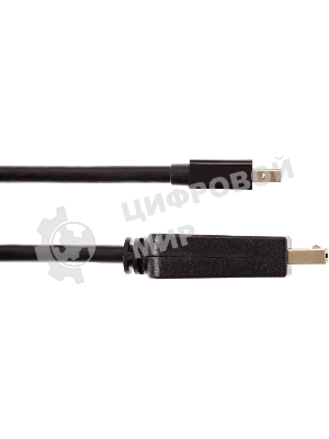 Кабель-переходник Mini DisplayPort M -> DisplayPort M 4K*60 Hz 1,8 м VCOM CG682-1.8M