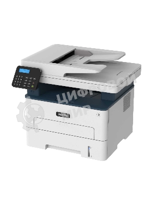 МФУ лазерное Xerox B225 (B225V_DNI), A4, ч/б, печ. до 34 стр/мин., скан. до 23 стр/мин. (ч/б) 7 стр/мин. (цвет), 600x600dpi, USB, RJ-45, Wi-Fi