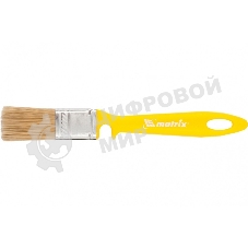 Кисть флейцевая для лаков, 25х10 мм, искусственная щетина, пластиковая рукоятка Matrix