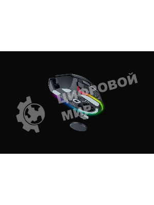 Мышь беспроводная/проводная Razer Basilisk V3 Pro 35K черный, 35000 dpi, радиоканал, Bluetooth, USB, кнопки - 11