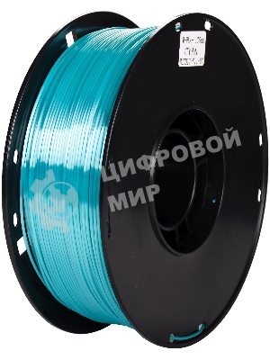 Пластик для принтера 3D Cactus CS-3D-PLA-1KG-S-CYAN PLA SILK d1.75мм 1кг L326м 1цв.