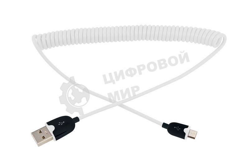 Кабель Rexant USB кабель универсальный microUSB шнур витой 1,5М белый