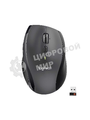 Мышь беспроводная Logitech M705 черный, 1000 dpi, радиоканал, USB, кнопки - 7