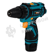 Дрель-шуруповерт Bort BAB-12x2Li-F, 12 В, 1,5 Ач, 36 Нм, щеточный