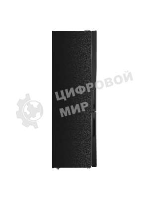 Холодильник Maunfeld MFF200NFB черный двухкамерный инвертор 271/106 л морозилка снизу, No Frost