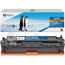 Картридж G&G аналог HP CB540A/125A/Canon 716 черный 2.2k с чипом