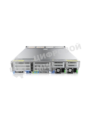 Серверная Платформа Gooxi SL201-D12R-NV-G4 2U Direct-attached Backplane 12_2.5/3.5 SAS/SATA/NVMe Hard Drive Bay Eagle-stream Server Barebone + 800W CRPS modules + standard rail kit