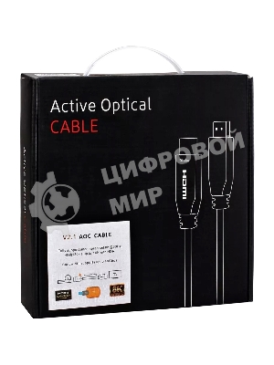 Активный оптический кабель HDMI 19M/M,ver. 2.1, 8K@60 Hz 20m Telecom TCG2120-20M