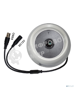 Внутренняя купольная мультиформатная 4 в1 видеокамера Tantos TSc-E2HDf (2.8) 