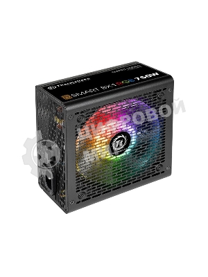 Блок питания Thermaltake Smart PS-SPR-0750NHSABE-1, 750Вт, 80 PLUS Bronze, 120мм, черный