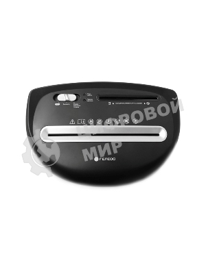 Шредер ГЕЛЕОС Уничтожитель документов УП23-4 DIN P-4 (4 ур-нь секр.), фрагмент 3,9х35мм, 14-16 лист (70г/м2), CD/пл.карты/скрепки/скобы, 23 л.