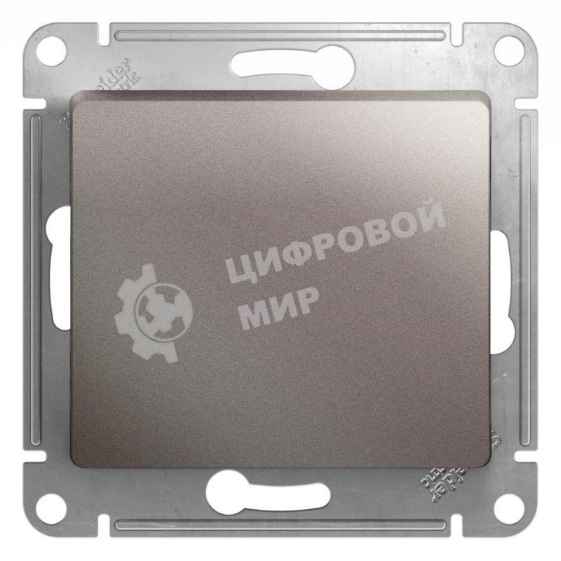 Механизм выключателя 1-кл. СП Glossa сх. 1 10А IP20 10AX платина SchE GSL001211