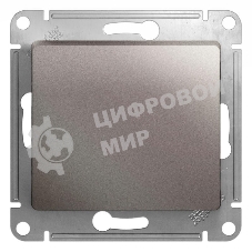 Механизм выключателя 1-кл. СП Glossa сх. 1 10А IP20 10AX платина SchE GSL001211