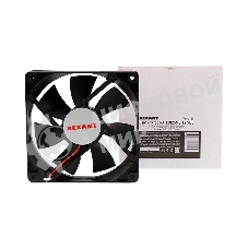 Вентилятор для корпуса Rexant RХ 12025MS 12 VDC черный, 120 мм, 2200 об/мин, 35 дБ, 2 pin