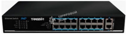 Коммутатор TRASSIR TR-NS1018-135-16POE v2