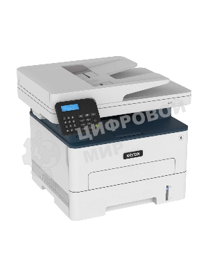 МФУ лазерное Xerox B225 (B225V_DNI), A4, ч/б, печ. до 34 стр/мин., скан. до 23 стр/мин. (ч/б) 7 стр/мин. (цвет), 600x600dpi, USB, RJ-45, Wi-Fi
