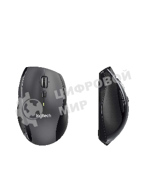 Мышь беспроводная Logitech M705 черный, 1000 dpi, радиоканал, USB, кнопки - 7