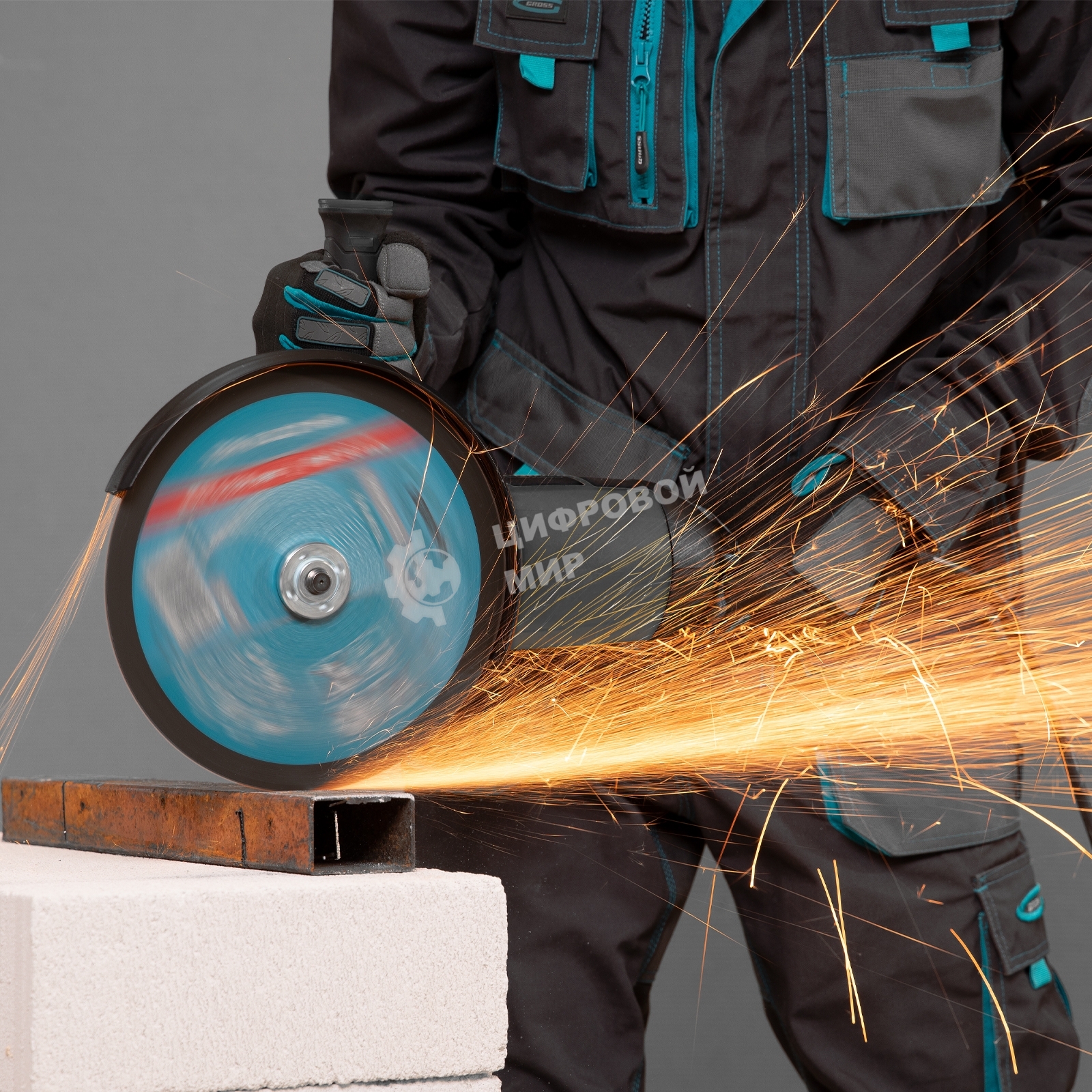 Круг отрезной по металлу Gross 230 х 2,0 х 22,2 мм, WA36TBF