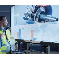 Мобильная стойка МОТОРИЗОВАННАЯ ONKRON на 1 ТВ/50-100